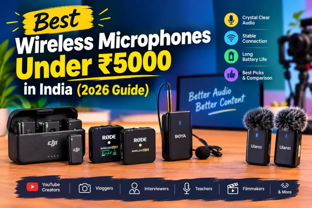 Best Wireless Microphones Under ₹5000
