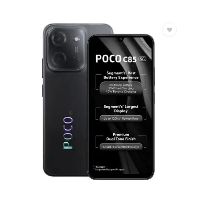 Poco C85 5G Power Black