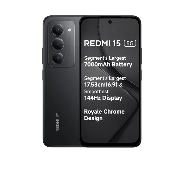 Redmi 15 5G Midnight Black