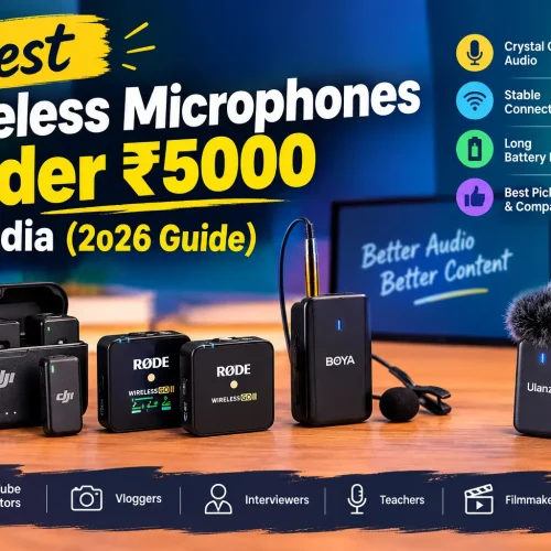 Best Wireless Microphones Under ₹5000